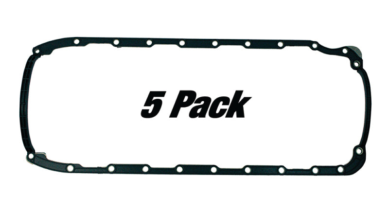 Moroso Chevrolet Big Block Mark IV Oil Pan Gasket - One Piece - Reinforced Steel (5 Pack) 93183