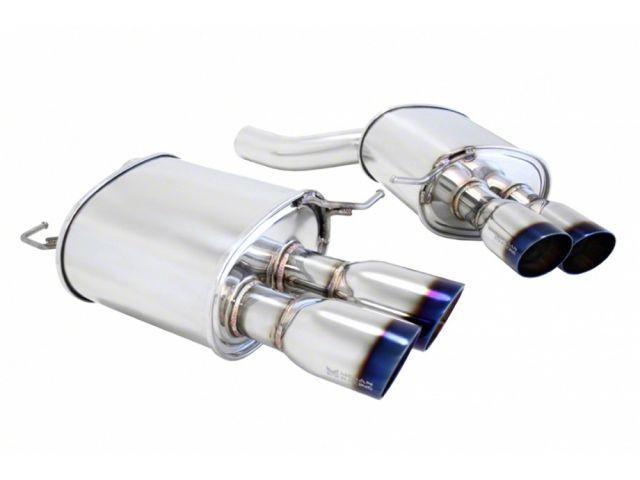Megan Racing Axle Back Exhaust Stainless Roll Quad Tips BMW F12/13 2012+ 650i 2Dr only