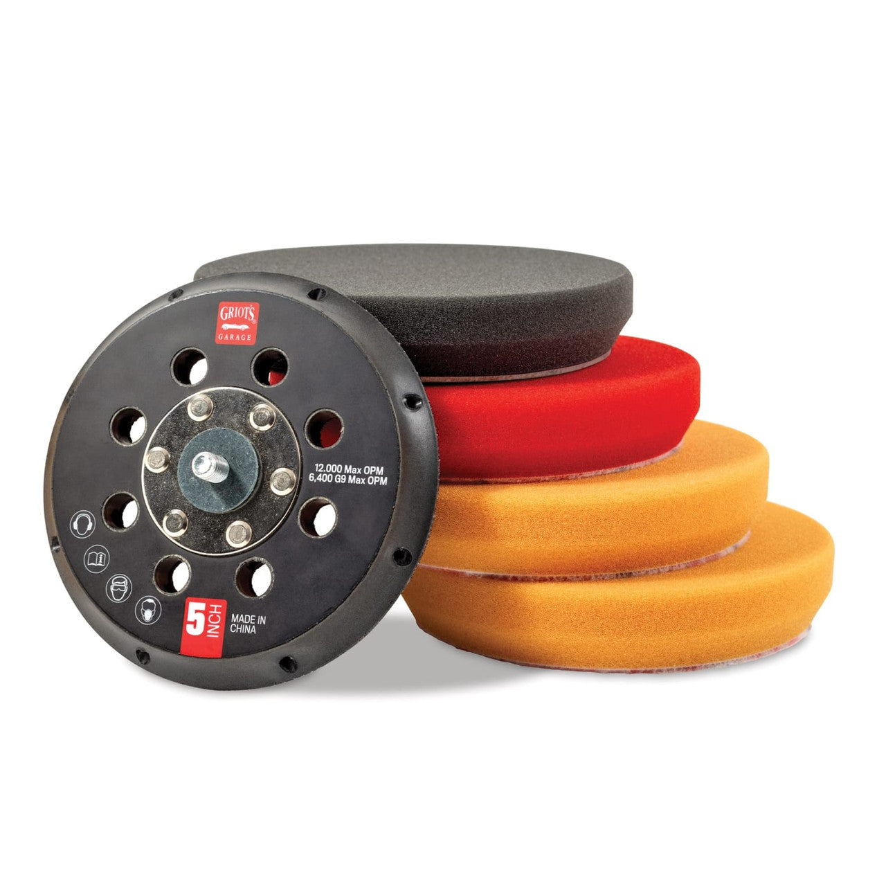 Griots Garage 5in Orbital Conversion Kit (For 10750/10765/10813/10901) 10515