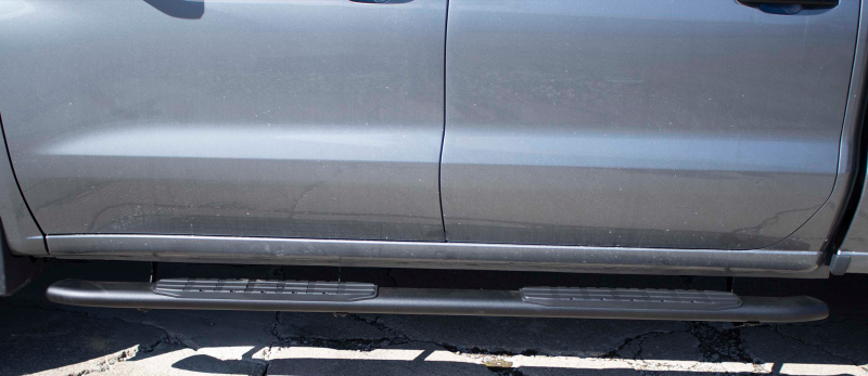Fishbone Offroad 2019+ Chevrolet Silverado 1500 Double Cab Oval Side Steps - Black Textured FB21383 FB21383 Photo - out of package
