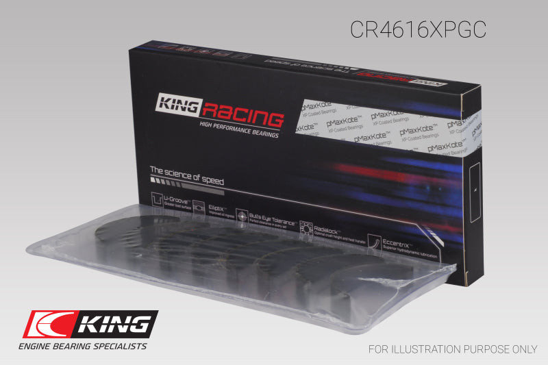 King Engine Bearings King Subaru Fa20/ Toyota 4U-GSE (Size 0.05) Connecting Rod Bearing Set CR4616XPGC0.5 CR4616XPGC0.5 User 1