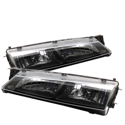 Spyder Nissan 240SX 97-98 Crystal Headlights Black HD-YD-N294-BK 5012616 5012616 Photo - Primary