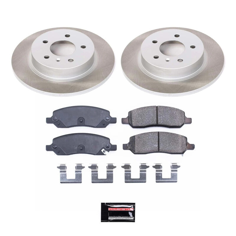 PowerStop Power Stop 06-11 Cadillac DTS Rear Semi-Coated Rotor Kit SC4658 SC4658 Photo - Primary
