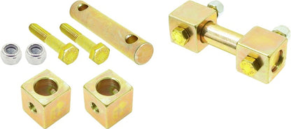 RockJock TJ/LJ/XJ/MJ Shock Bar Pin Eliminator Kit Front Pair CE-9162 CE-9162 Photo - Primary
