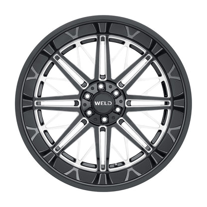 Weld Off-Road W145 22X12 Cascade 5X114.3 5X127 ET-44 BS4.75 Gloss Black MIL 78.1 W14522026475 W14522026475 Photo - Primary