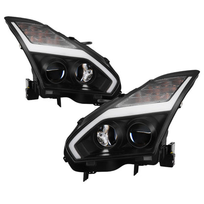 Spyder Nissan GTR R35 09-14 - Projector Headlights - DRL LED - Black 5085696 5085696 Photo - Primary