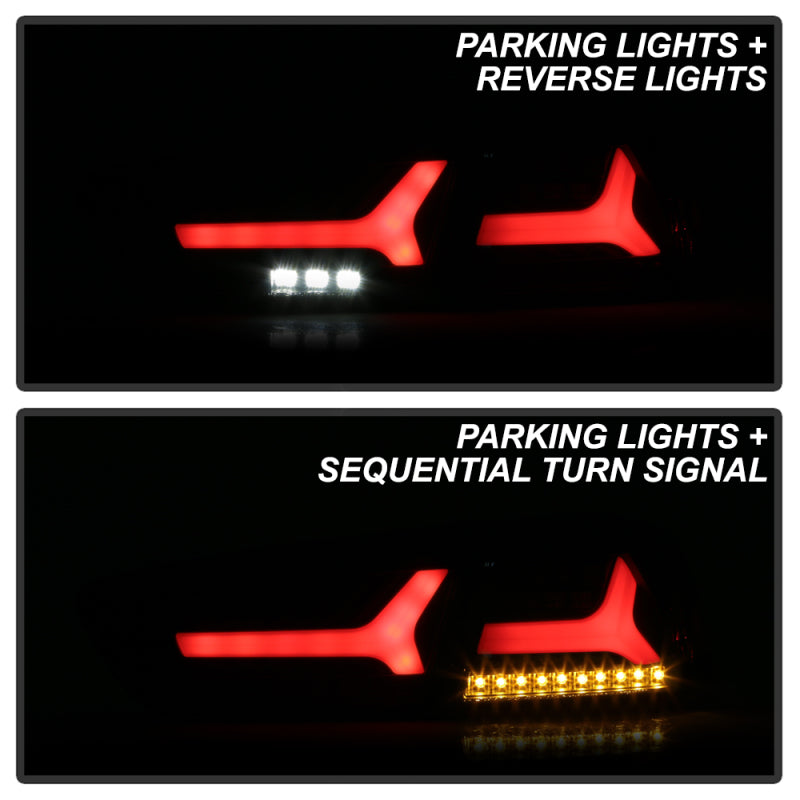 Spyder Mitsubishi Lancer/Evolution X 08-14 V2 LED Tail Lights - Black ALT-YD-ML08V2-SEQ-BK 5088130 5088130 User 6