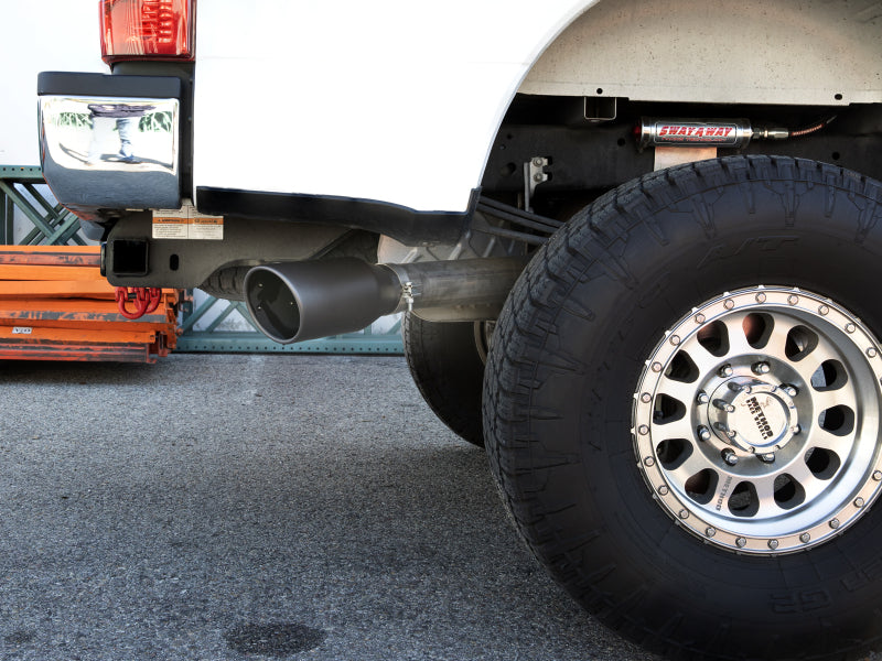 aFe  POWER 49-43086-B MACH Force-Xp 4" 409 SS Cat-Back Exhaust System 49-43086-B Photo - Mounted