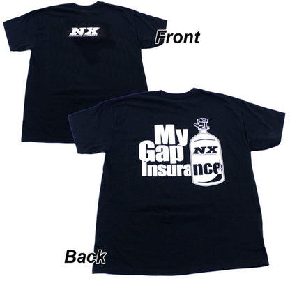 Nitrous Express Gap Insurance T-Shirt Medium - Black 19112M 19112M Photo - Primary