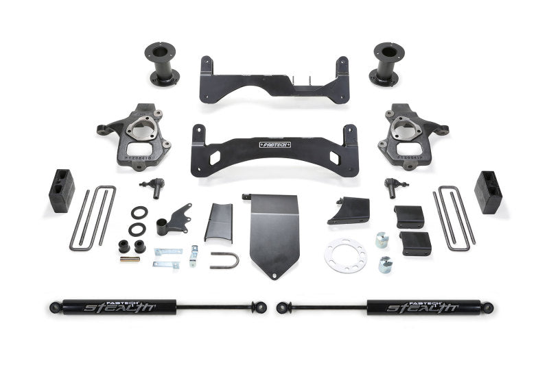 Fabtech 6? Basic System GEN II w/ Rear Stealth Shocks K1083M Photo - Primary