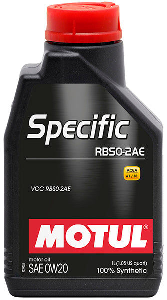 Motul 1L OEM Synthetic Engine Oil ACEA C5 Specific Volvo RBS0-2AE 0W20 106044
