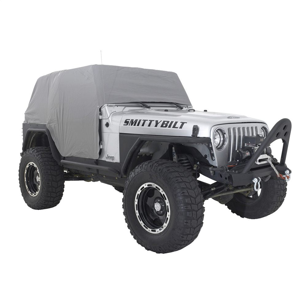Smittybilt Cab Cvr W/Door Flap- Gray 1061