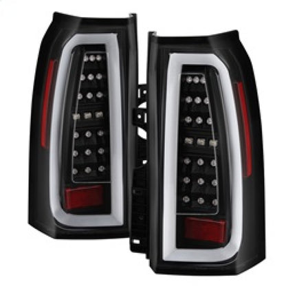 Spyder Chevy Tahoe / Suburban 15-17 Light Bar LED Tail Lights - Black (ALT-YD-CTA15-LED-BK) 5084583 5084583 Photo - Primary