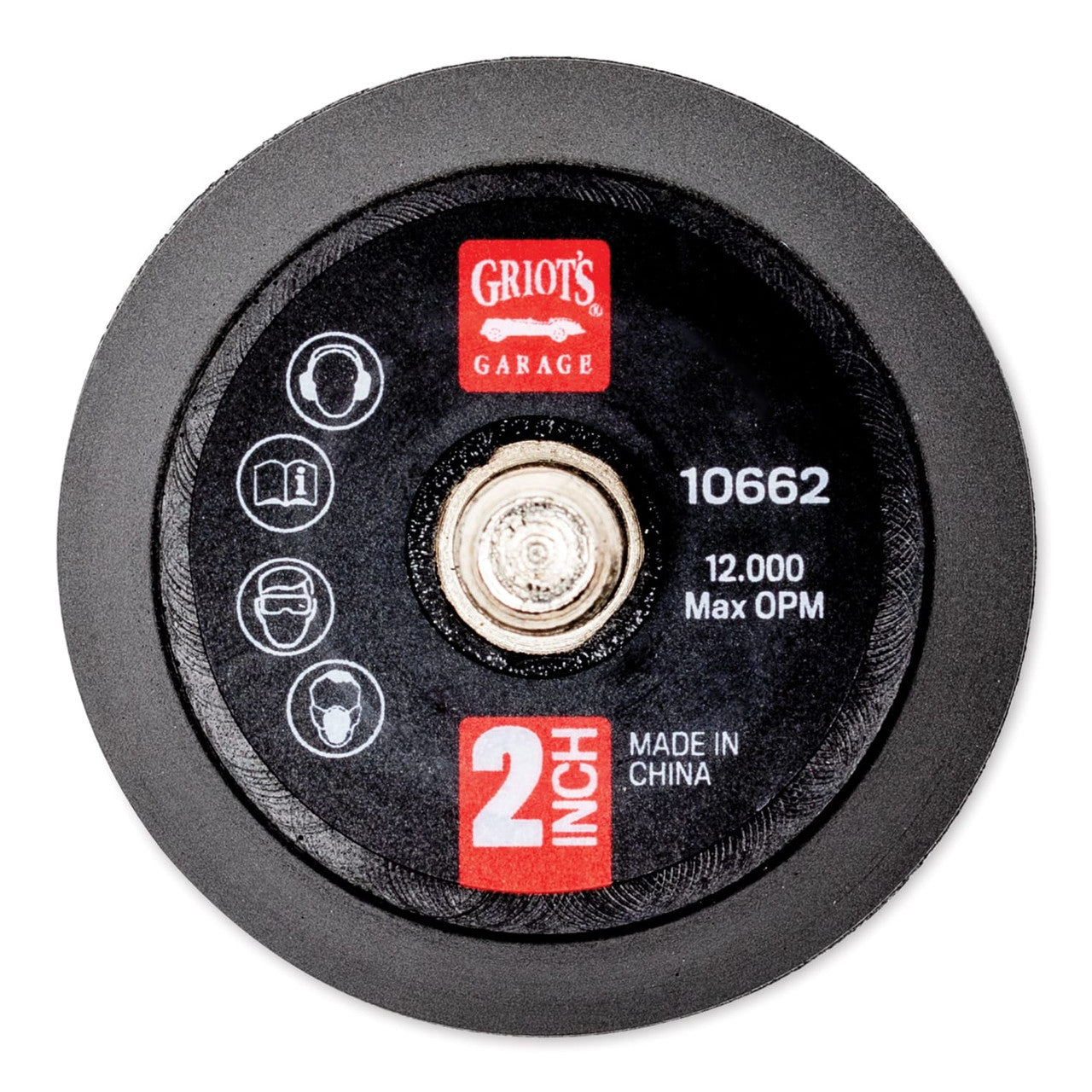 Griots Garage 2in Random Orbital Backing Plate 10662