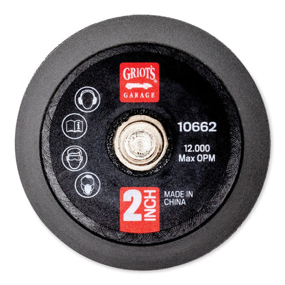Griots Garage 2in Random Orbital Backing Plate 10662