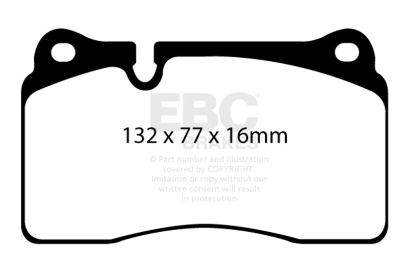 EBC Disc Brake Pad Set DP42070R Photo - Primary