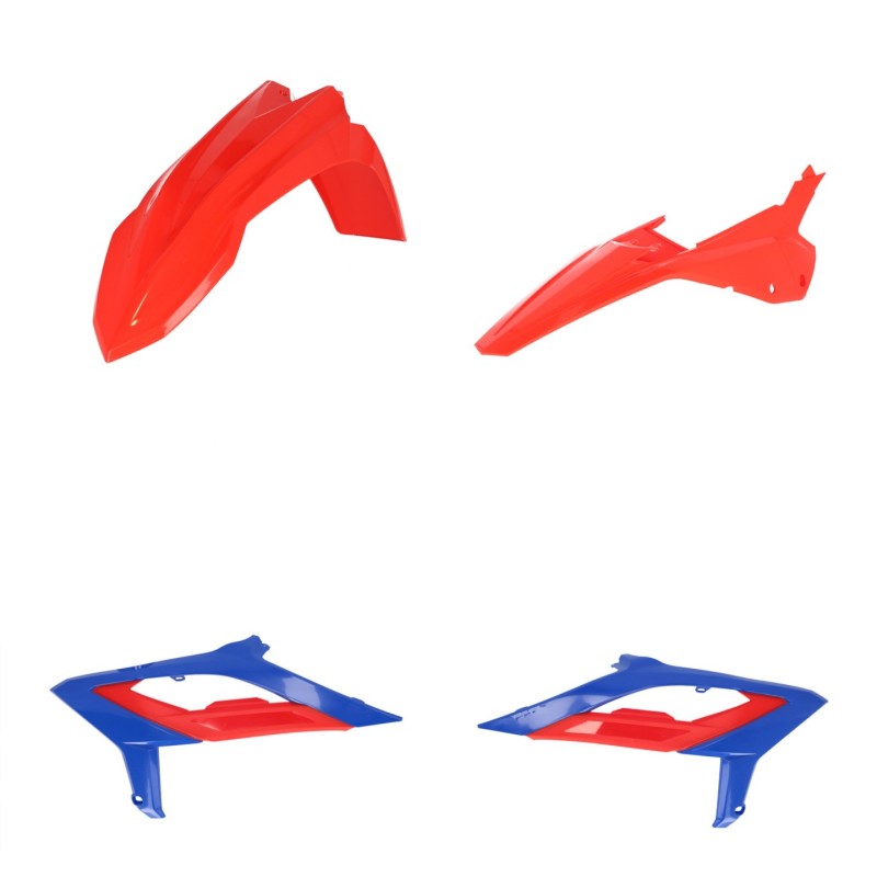 Acerbis 2023 Beta RR 2T 125-480 RR 2T 125RC-480RC Plastic Kit - Red/Blue 2979461228 2979461228 Photo - Primary