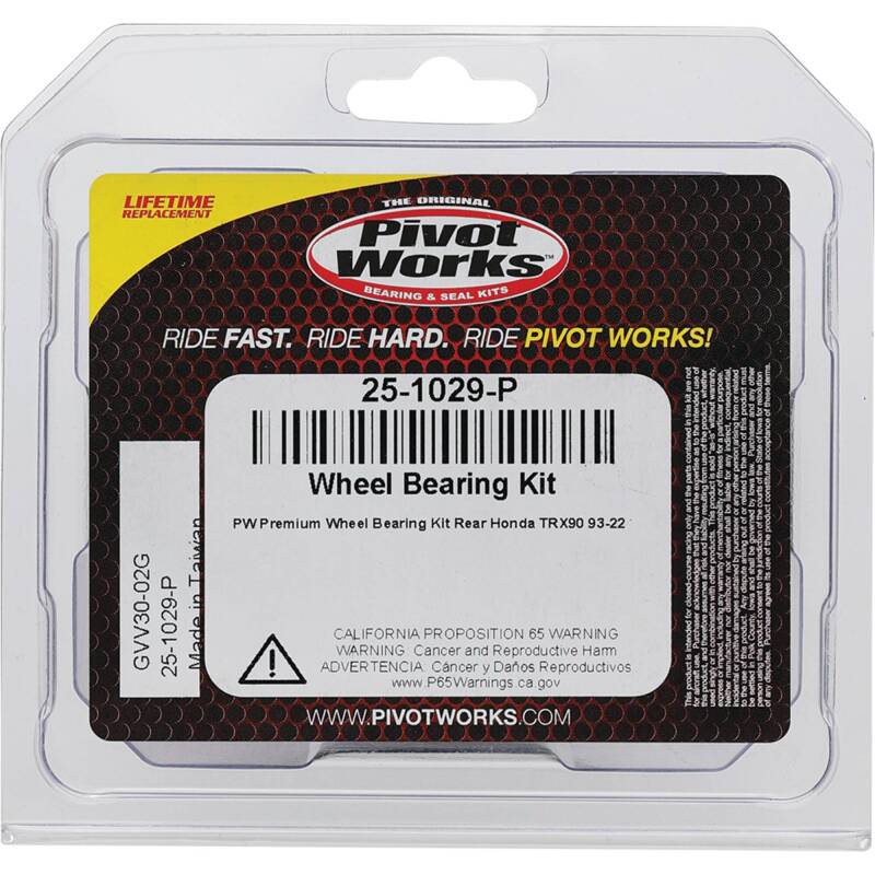 Pivot Works Pw Premium Wheel Bearing 25-1029-P 25-1029-P Photo - Primary