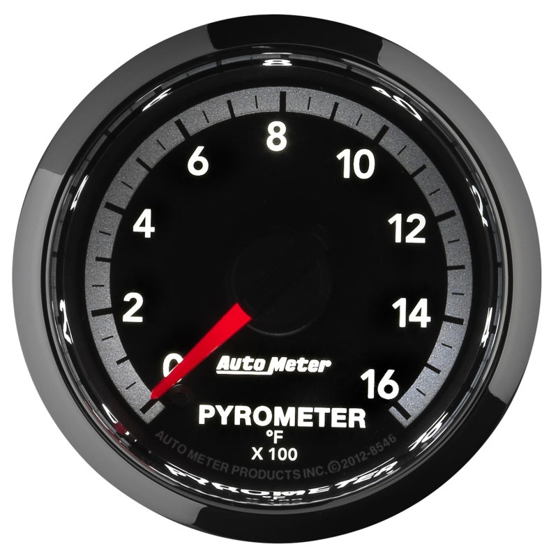 Autometer 2-1/16" Pyrometer, 0-1600 °F, Stepper Motor, Gen 4 Dodge Factory Match 8546 User 4