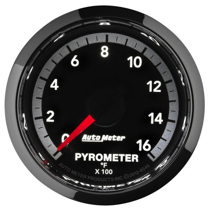 Autometer 2-1/16" Pyrometer, 0-1600 °F, Stepper Motor, Gen 4 Dodge Factory Match 8546 User 4