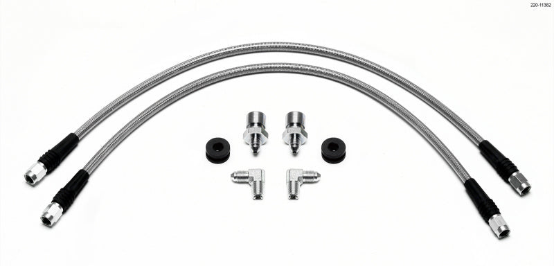 Wilwood Flexline Kit,2010 Camaro Front 220-11382 User 1