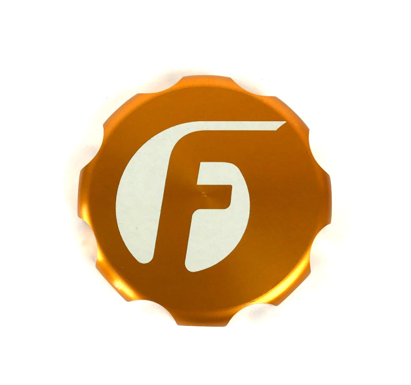 Fleece Performance 03-20016 Cummins Billet Oil Cap Cover - Orange FPE-OC-CR-F-ORG FPE-OC-CR-F-ORG Photo - Primary