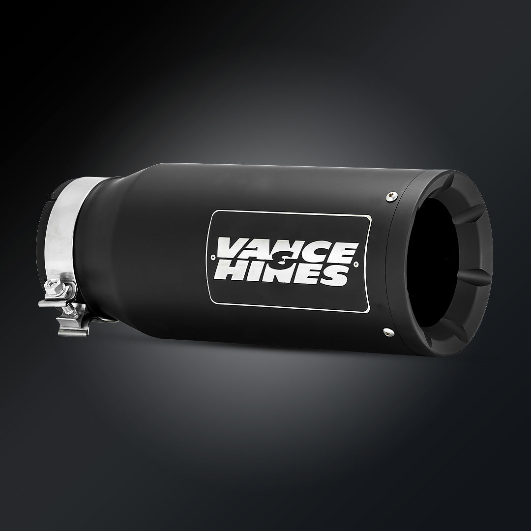 Vance and Hines Vance & Hines 5inX6.5inX16in Universal Exhaust Tip Eliminator for Black Catback Exhaust 46908