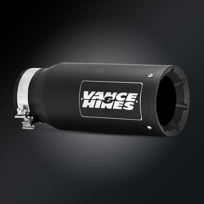 Vance and Hines Vance & Hines 5inX6.5inX16in Universal Exhaust Tip Eliminator for Black Catback Exhaust 46908