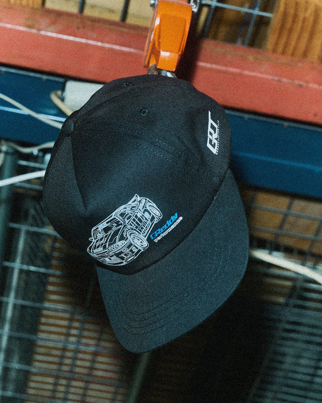 GReddy HUF x GReddy Diagram Snapback Hat - Black