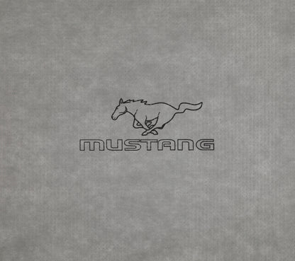 Covercraft 99-04 Ford Mustang W/ Custom 5-Layer Indoor Car Cover With Black Mustang Pony Logo C16059FD11IC C16059FD11IC Photo - Close Up