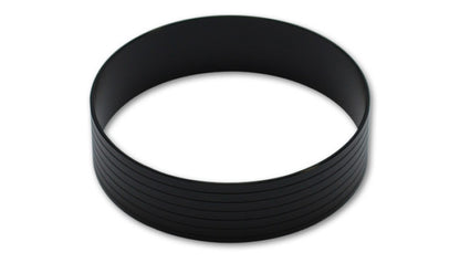 Vibrant HD Aluminum Union Sleeve for 2 in.OD Tubing-Hard Anodized Black 12563 Photo - Primary