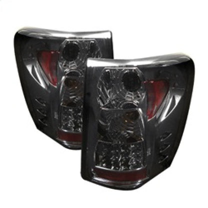 Spyder Jeep Grand Cherokee 99-04 LED Tail Lights Version 2 Smoke ALT-YD-JGC99-LED-SM-G2 5005700 5005700 Photo - Primary