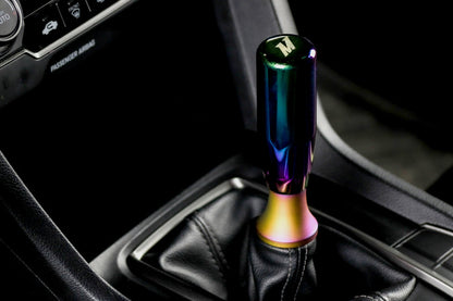 Mishimoto Shift Boot Retainer/Adapter M12x1.25 - Silver MMSK-RET-12125SL MMSK-RET-12125SL Photo - Mounted