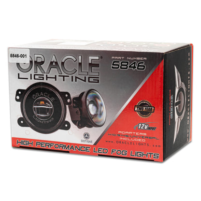 ORACLE Lighting Oracle Jeep Wrangler JK/JL/JT High Performance W LED Fog Lights - ColorSHIFT w/o Controller 5846-334 5846-334 Photo - in package