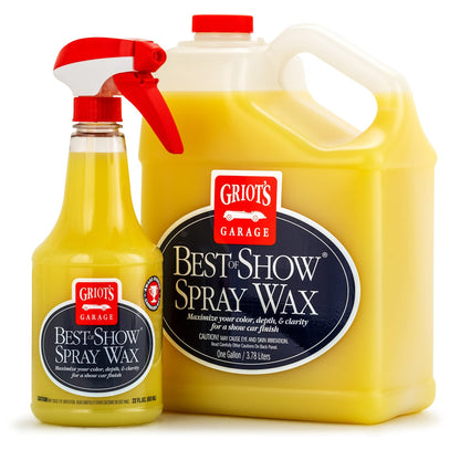 Griots Garage Best of Show Spray Wax - 1 Gallon 10969
