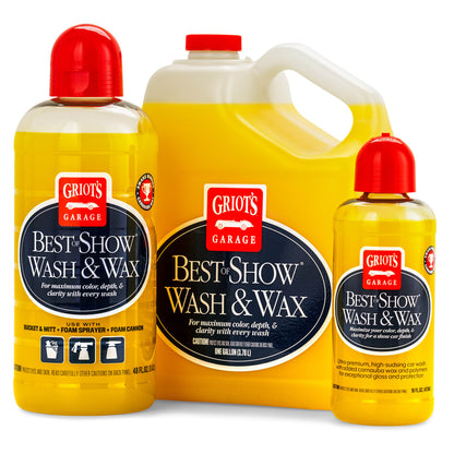 Griots Garage Best of Show Wash & Wax - 1 Gallon 11396