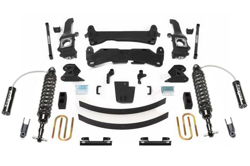 Fabtech 6" Performance System w/ Front Dirt  Logic 2.5 Resi Coilovers K7042DL Photo - Primary