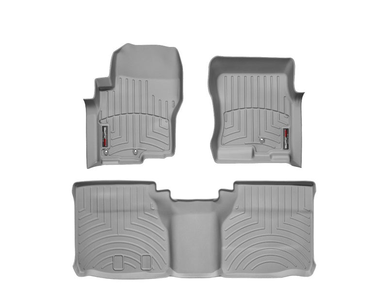 WeatherTech WT FloorLiner - Rear - Grey Floor Mats Floor Mats - Rubber main image