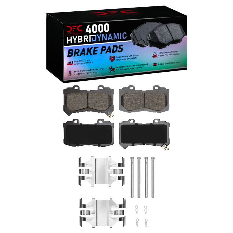 DFC DFC 4000 HybriDynamic Brake Pads Brakes, Rotors & Pads Brake Pads - OE main image