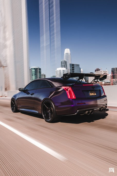 APR Cadillac ATS-V GTC300 Carbon Fiber Adjustable Wing 2016-2019