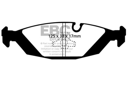 EBC 87-88 BMW M5 E28 Bluestuff Rear Brake Pads DP5447NDX DP5447NDX Photo - Primary