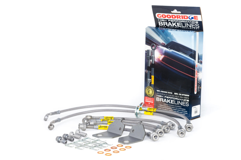 Goodridge Stainless Steel Brake Line SS Brd 04-08 Pontiac GTO 12283 Photo - Primary