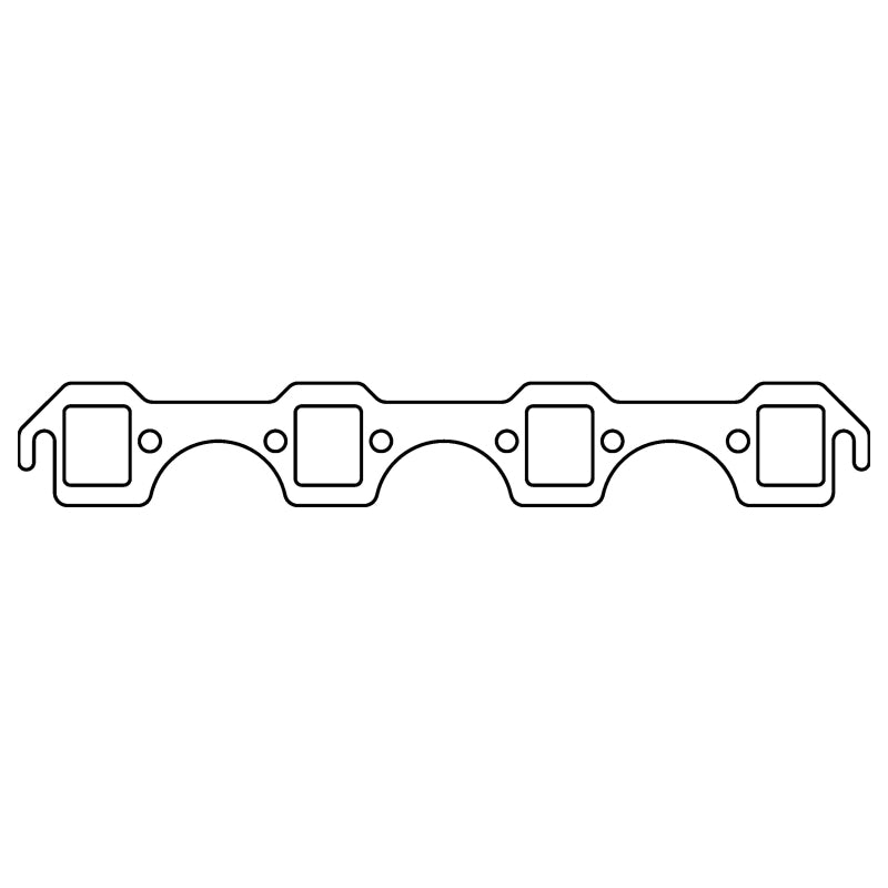 Cometic Gasket Cometic Ford 302/351W V8 Exhaust Manifold Gasket .060in HTS 1.250in X 1.480in Port 20 Pack CP5898 CP5898 Photo - Primary