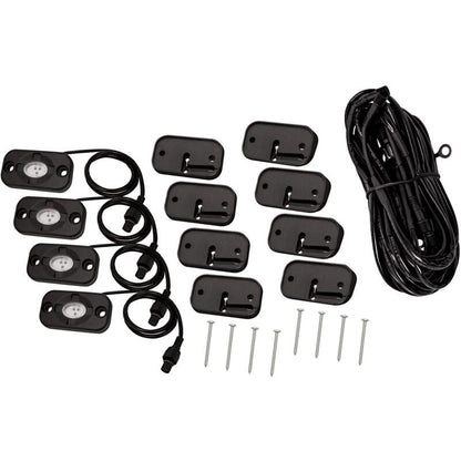 Westin LED Rock Light Kit - 07-18 Jeep Wrangler JK / 18-19 Jeep Wrangler JL 09-80015 09-80015 Photo - Primary