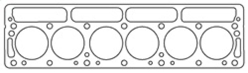 Cometic Head Gasket Bore: 76mm Material: Copper Thickness: .080in C4154-080 Photo - Primary