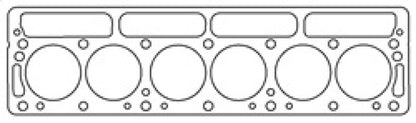 Cometic Head Gasket Bore: 76mm Material: Copper Thickness: .043in C4154-043 Photo - Primary