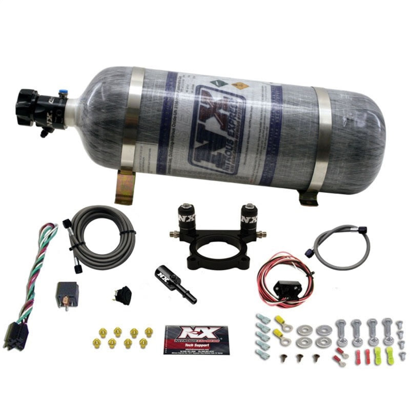 Nitrous Express 13-16 Dodge Dart 2.0L Nitrous Plate Kit (35-100HP) w/Composite Bottle 20942-12 20942-12 Photo - Primary