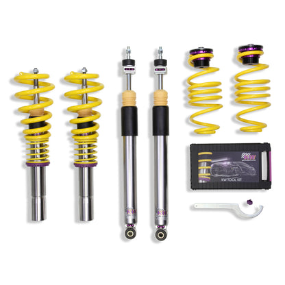 KW V3 Coilover Kit Audi A4, S4 (8K/B8) without electronic damping control Sedan FWD + Quattro; All Engines 35210075 35210075 Photo - Primary