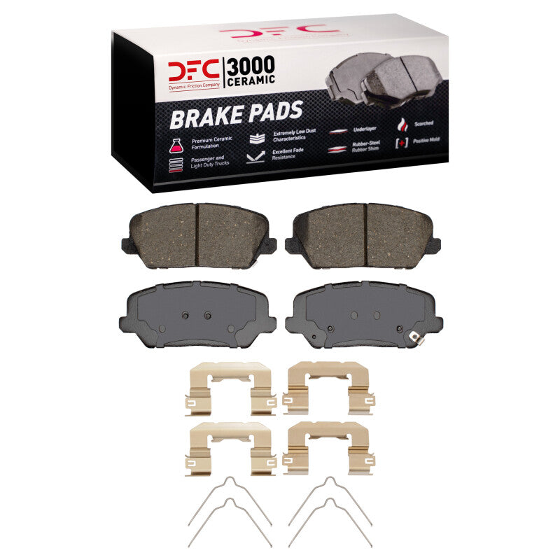 DFC DFC 4000 HybriDynamic Brake Pads Brakes, Rotors & Pads Brake Pads - OE main image