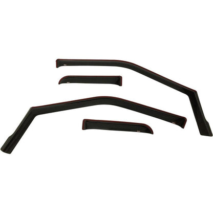 Westin 2015-2018 Ford F-150 SuperCab Wade In-Channel Wind Deflector 4pc - Smoke 72-37409 72-37409 Photo - Primary